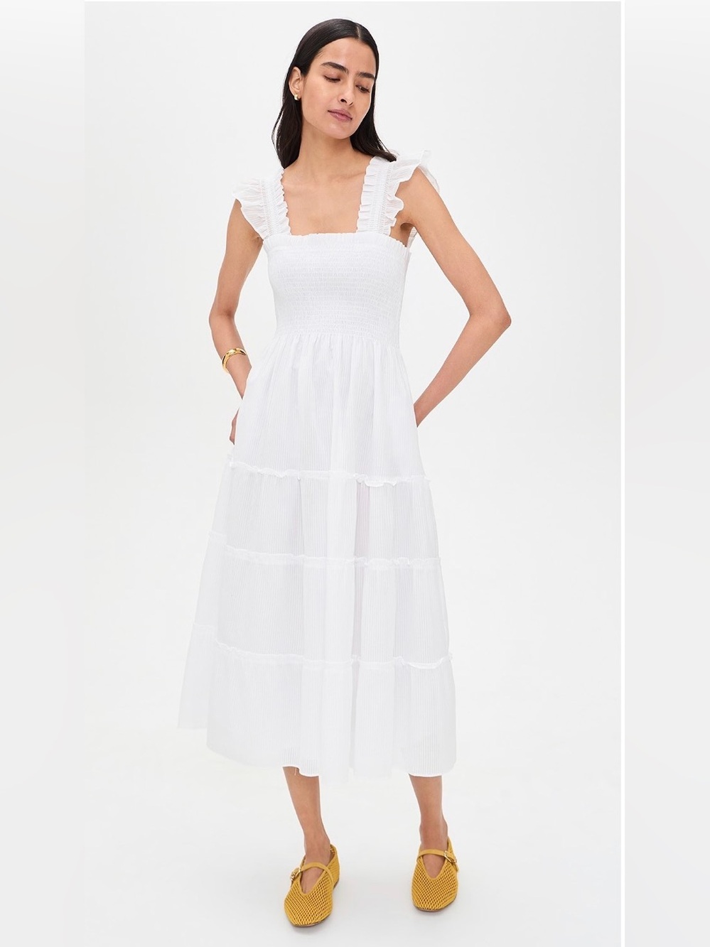 Hill House Home The Nap Dress White Small